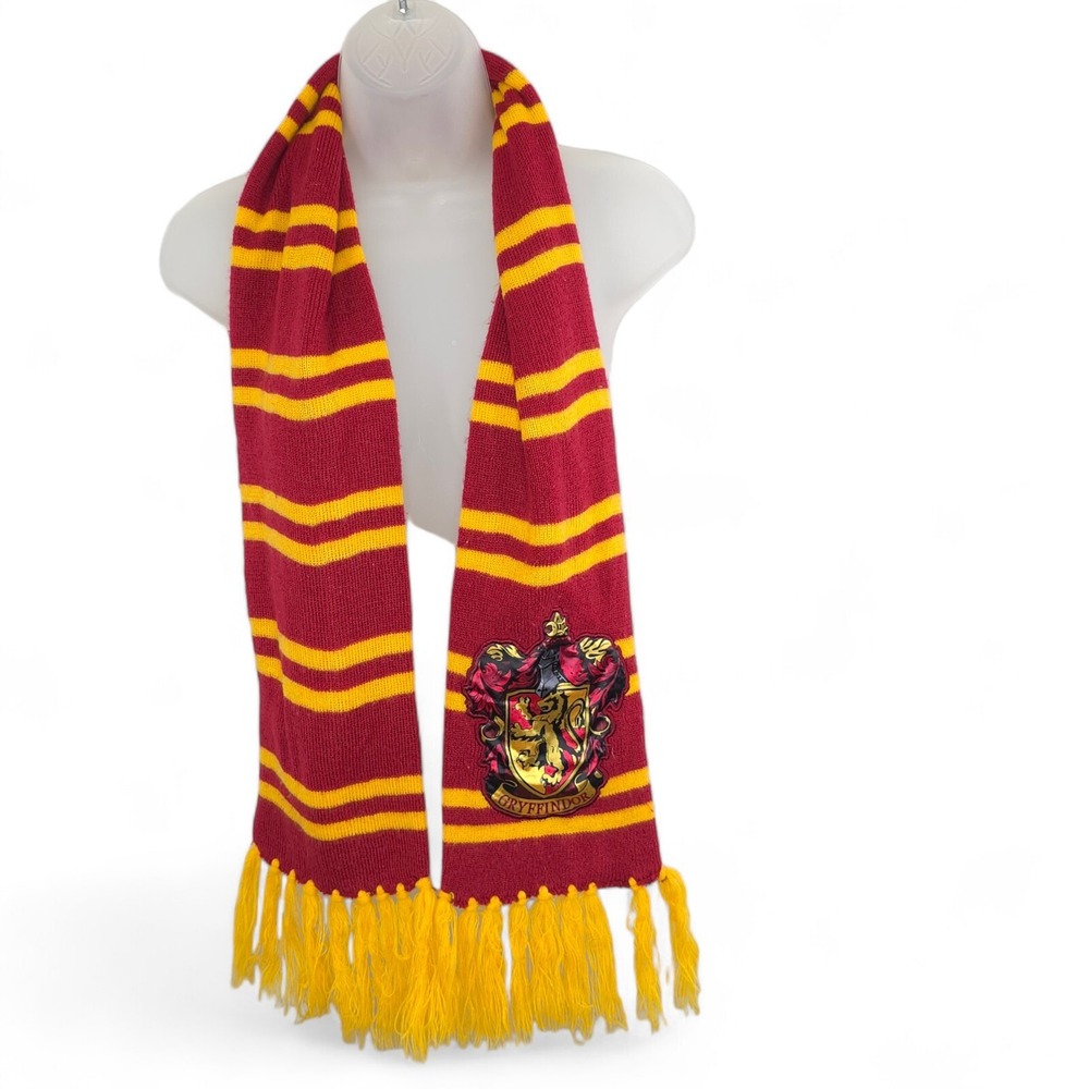 Gryffindor Harry Potter Costume Scarf Acrylic Halloween Cosplay O/S